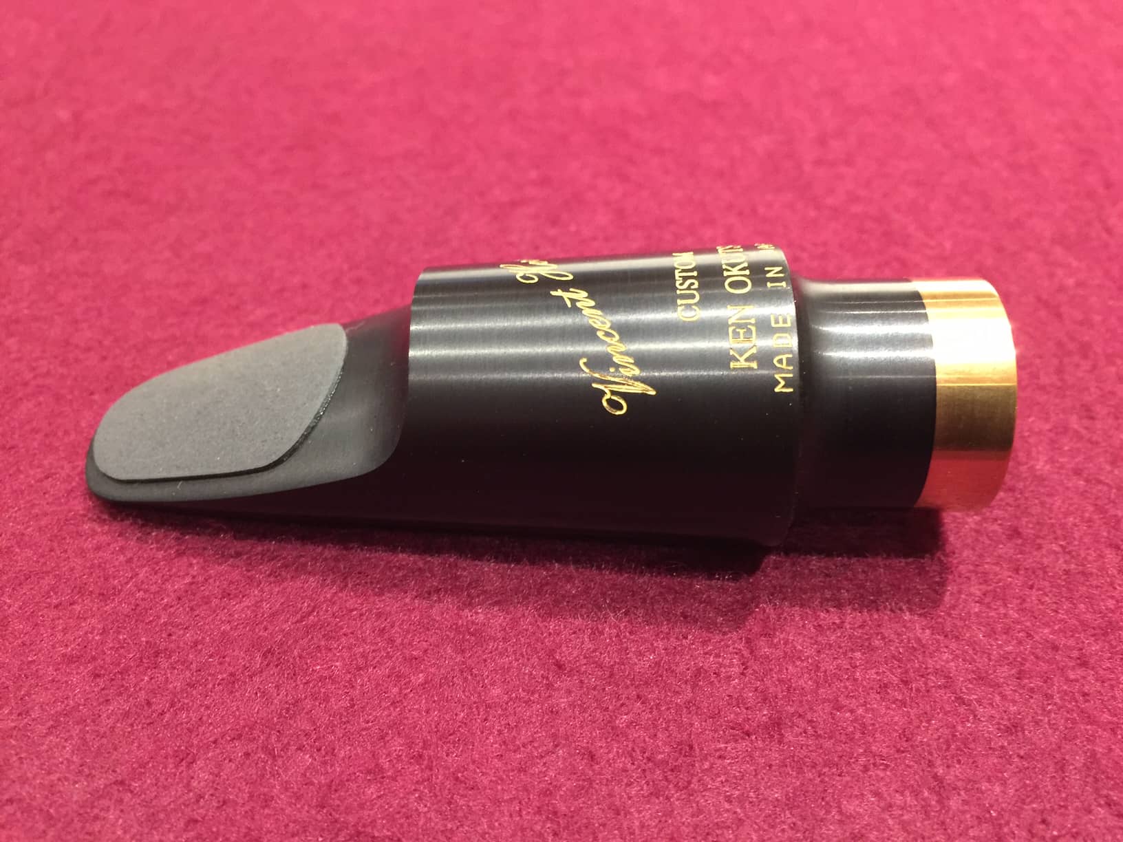 Ken Okutsu Vincent Herring Custom Alto Saxophone Mouthpiece