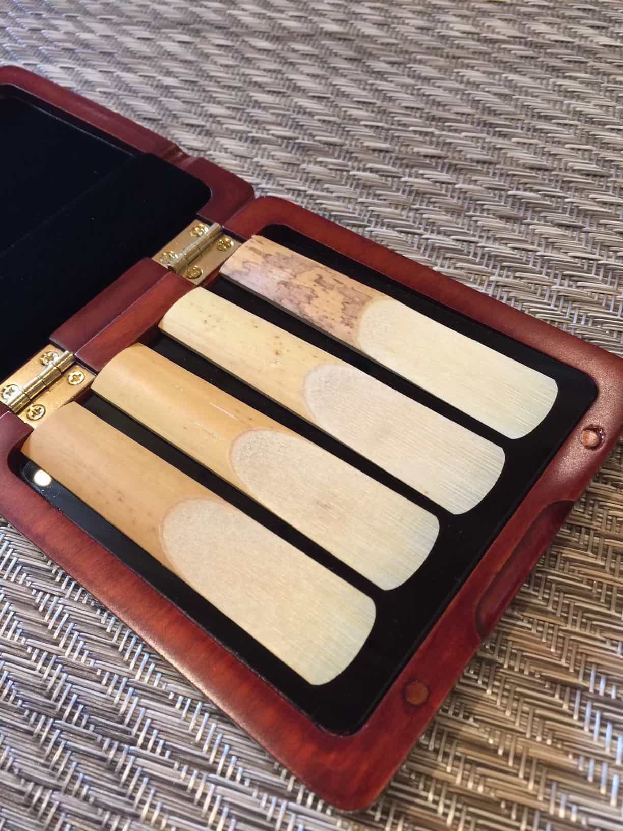 Saxophone reed online case